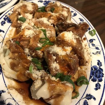 Liu's Shanghai - Fried wonton in peanuts & hot sauce - Shanghainese Near Me - Brooklyn, New York Liu's Shanghai - Fried wonton in peanuts & hot sauce - Shanghainese Near Me - Brooklyn, New York