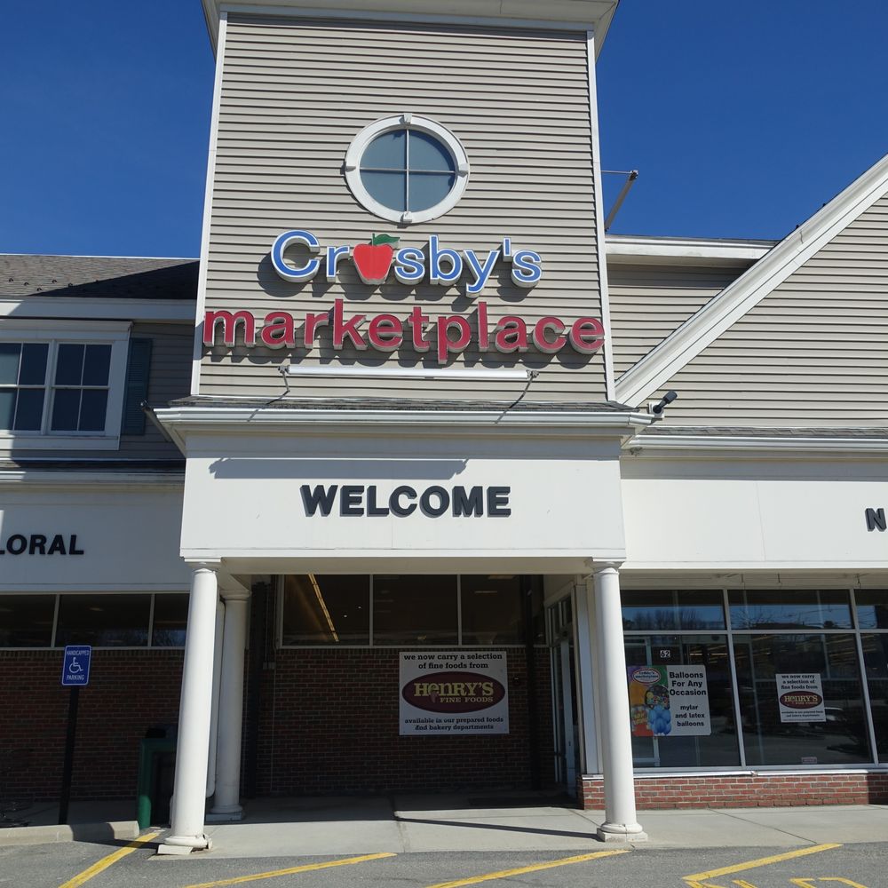 Crosbys Marketplace - the front of the store - Grocery Near Me - Georgetown, Massachusetts
