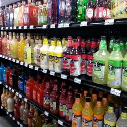 Blue Martini Liquors - Mixers galore!