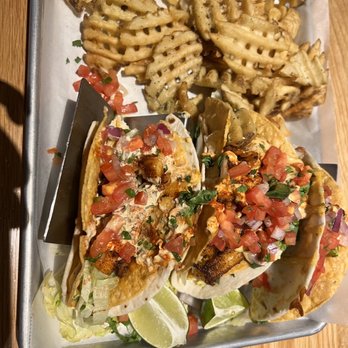 Rock Bottom Restaurant & Brewery - CAJUN FISH TACOS - Breweries Near Me - Daytona, Florida Rock Bottom Restaurant & Brewery - CAJUN FISH TACOS - Breweries Near Me - Daytona, Florida