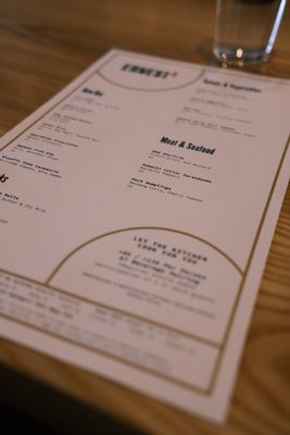 Menu photo 1 Ernest San Francisco, CA