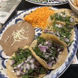 Chicken and steak tacos!!!!!!!! Chicken and steak tacos!!!!!!!!