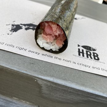 HRB Experience - Toro Cut Roll - Sushi Bars Near Me - Los Angeles, California HRB Experience - Toro Cut Roll - Sushi Bars Near Me - Los Angeles, California