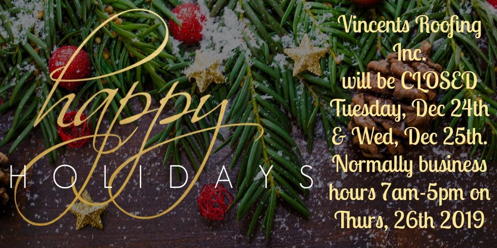 Slide of Vincent's Roofing