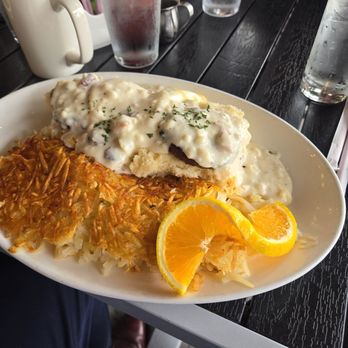Waypoint Cafe - Country biscuts with gravy and hashbrowns - American Near Me - Camarillo, California Waypoint Cafe - Country biscuts with gravy and hashbrowns - American Near Me - Camarillo, California