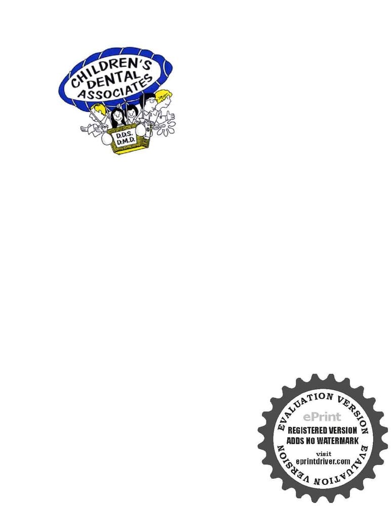 CHILDREN’S DENTAL ASSOCIATES Updated September 2024 392 Salem Tpke