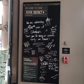 Starbucks - 50th anniversary board~ - Coffee & Tea Near Me - Vancouver, British Columbia