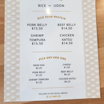 Curry Do - Menu - Japanese Curry Near Me - Tustin, California Curry Do - Menu - Japanese Curry Near Me - Tustin, California