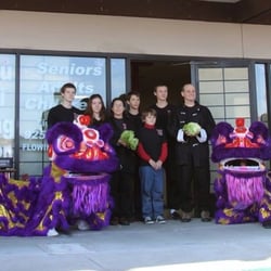 Flowing Motion - Opening day! They had a lion dance!