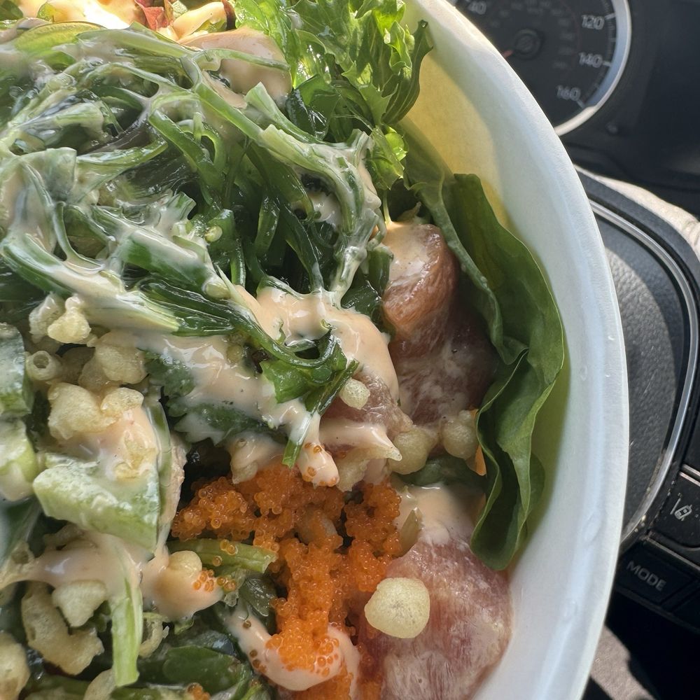 Those four pieces is one scoop of fish. Those four pieces is one scoop of fish.