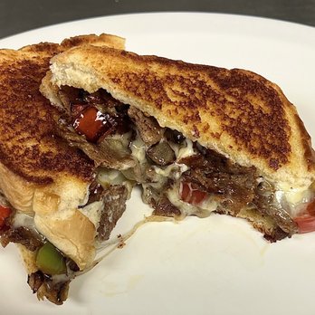 Crossroads Cafe - a grilled cheeseburger on a plate - Southern Near Me - Demorest, Georgia