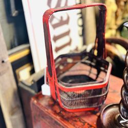 Antiques Barn - Story: (Chinese Metal Basket)