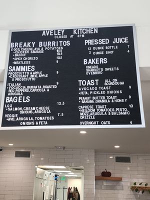 Menu photo 2 Aveley Farms Coffee Roasters Towson, MD