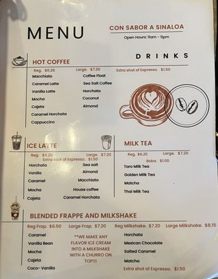 Menu photo 8 Con Sabor A Sinaloa Riverside, CA