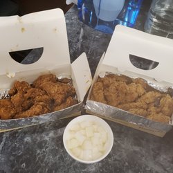 CM Chicken - Garlic Soy Wings, Original Fried Wings and Pickled Radish Cubes