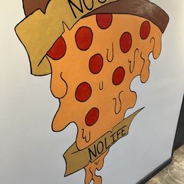 a slice of pizza