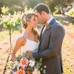 Skin Care By Kristian - Bridal make up on Monica Davey.