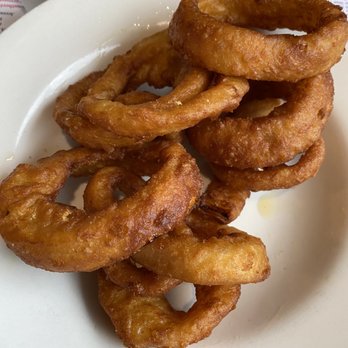 Original Italian Pizza - Onion rings - Italian Near Me - Everett, Pennsylvania