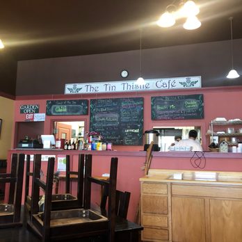The Tin Thistle - Order at the front counter - they will bring your food out when ready - Vegan Near Me - North Bend, Oregon