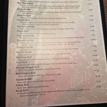 Sakekawa - Menu - Sushi Bars Near Me - The Woodlands, Texas Sakekawa - Menu - Sushi Bars Near Me - The Woodlands, Texas