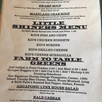 Fish Camp On Lake Eustis - Seafood Near Me - Tavares, Florida