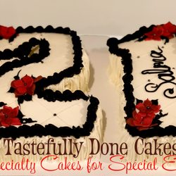 Tastefully Done Cakes - 21st Birthday Cake
