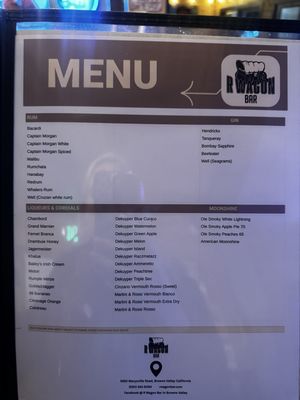 Menu photo 7 R Wagon Bar Browns Valley, CA Menu photo 7 R Wagon Bar Browns Valley, CA