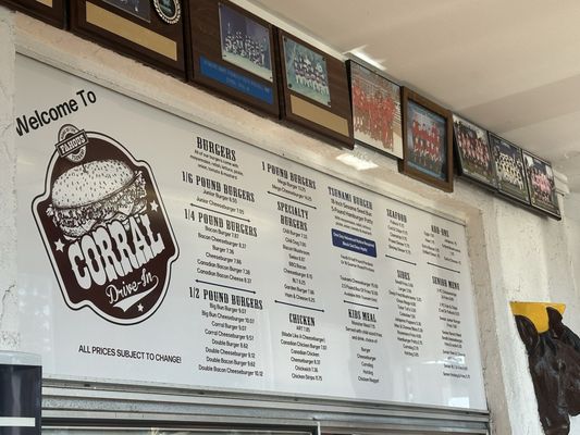 Menu photo 2 Corral Drive In Long Beach, WA
