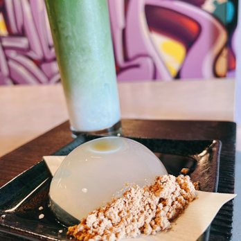 Obake - Iced matcha latte and mizu shingen mochi - Cocktail Bars Near Me - Honolulu, Hawaii