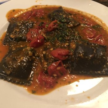 Trattoria Amici - Squid ink lobster ravioli - Italian Near Me - Glendale, California Trattoria Amici - Squid ink lobster ravioli - Italian Near Me - Glendale, California