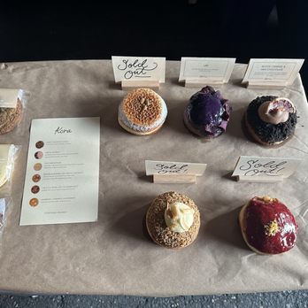 Kora - The flavors available at the time - Filipino Near Me - Sunnyside, New York