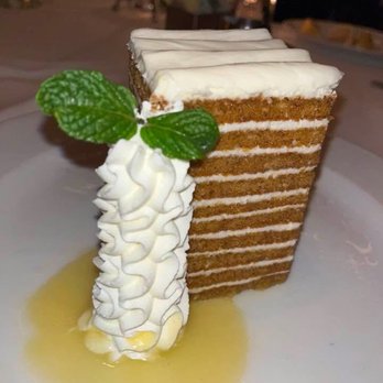 Ocean Prime - 10 Ten Layer Carrot Cake - Seafood Near Me - Beverly Hills, California Ocean Prime - 10 Ten Layer Carrot Cake - Seafood Near Me - Beverly Hills, California