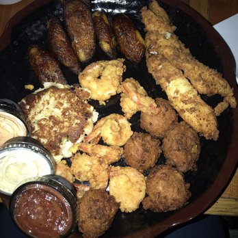Caps On The Water - Seafood Trio - Seafood Near Me - St Augustine, Florida