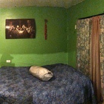 Casita de Bicicletas - Excellent FIRM bed in the hostel for superior rest (note my sleeping bag atop). - Hostels Near Me - Progreso, YUC