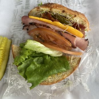 5th Ave Bagelry - A sandwich added bacon - Bagels Near Me - Torrance, California 5th Ave Bagelry - A sandwich added bacon - Bagels Near Me - Torrance, California