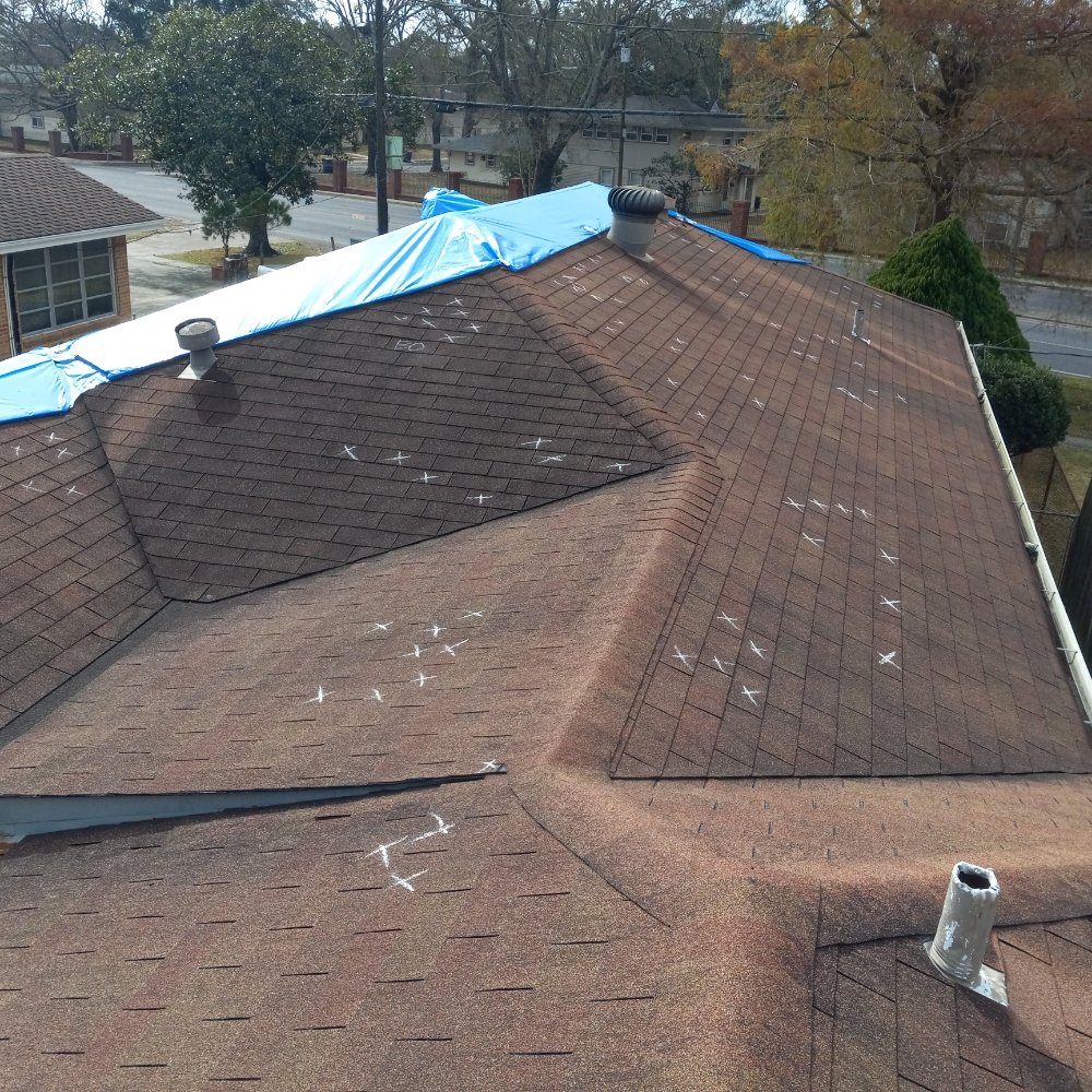 Slide of Roof Today