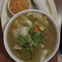 The Beef Soup was very savory and home-like made, most definitely a reorder. The Beef Soup was very savory and home-like made, most definitely a reorder.