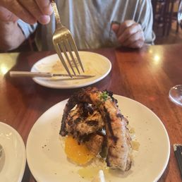 Grilled Octopus with mini oranges