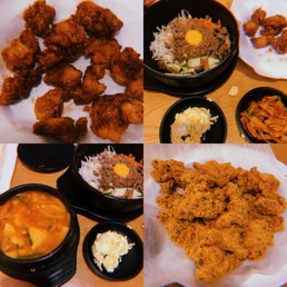 D1. Classic Fried Chicken Boneless Bites D2. Soy Honey Garlic Wings D4. Sweet Cheese Chicken (Boneless ) C5. Kimchi Jigae