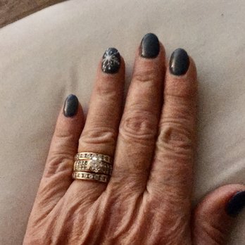 Best Nails - Beautifully dipped nails done by Mike! He is such an amazing artist in nail designs - Nail Salons Near Me - York, Maine