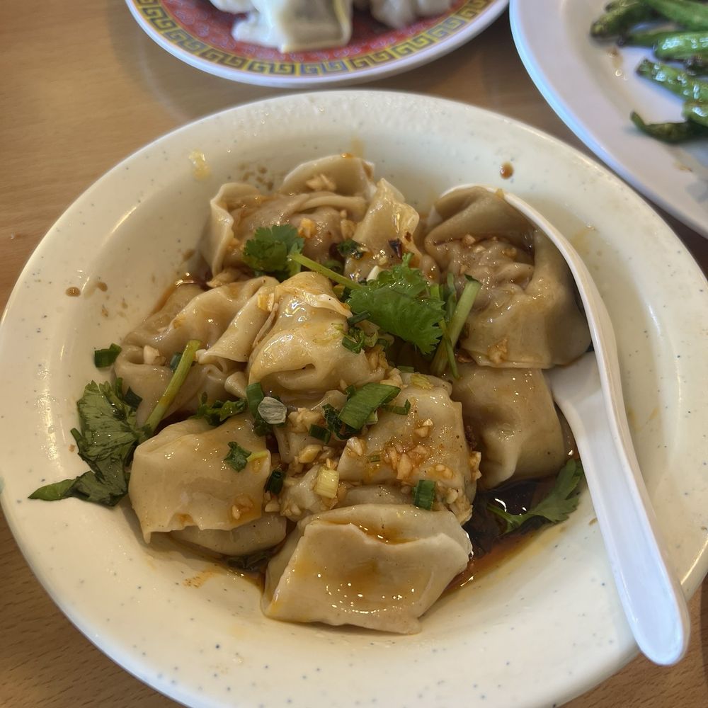 Zen Noodle Bar - Spicy A5. 10 Pieces Spicy Pork Wonton - Shanghainese Near Me - San Mateo, California Zen Noodle Bar - Spicy A5. 10 Pieces Spicy Pork Wonton - Shanghainese Near Me - San Mateo, California