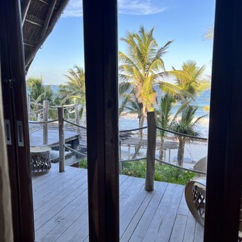 La Valise Tulum - Our view from our room out to the ocean - Vacation Rentals Near Me - Tulum, ROO