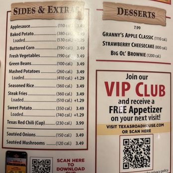 Texas Roadhouse - Menu - Steakhouses Near Me - Lehi, Utah Texas Roadhouse - Menu - Steakhouses Near Me - Lehi, Utah