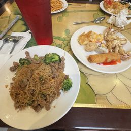 Crab was dry but everything else was good Crab was dry but everything else was good