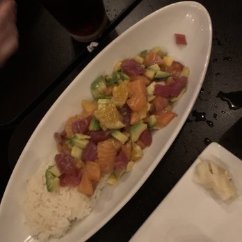 World Fusion - Salmon & shrimp poke bowl - Sushi Bars Near Me - Lecanto, Florida World Fusion - Salmon & shrimp poke bowl - Sushi Bars Near Me - Lecanto, Florida