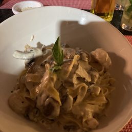 Shrimp pasta