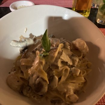 Toscana Grill - Shrimp pasta - Seafood Near Me - Playa del Carmen, ROO
