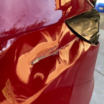 Revive Auto Center - Scratched rear quarter panel, damaged charge port door - Auto Repair Near Me - Phoenix, Arizona Revive Auto Center - Scratched rear quarter panel, damaged charge port door - Auto Repair Near Me - Phoenix, Arizona