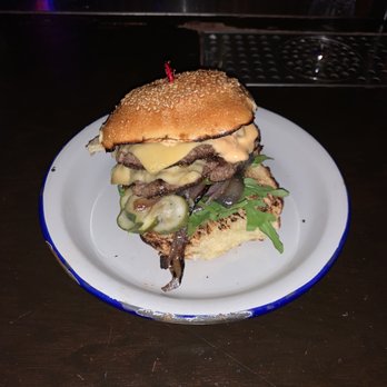 Lucky Buns - The Bogan Bun with two patties - Burgers Near Me - Washington, DC, District of Columbia