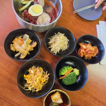 K Kitchen Restaurant - banchan dishes - Korean Near Me - Sacramento, California K Kitchen Restaurant - banchan dishes - Korean Near Me - Sacramento, California